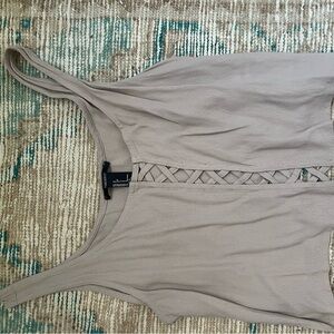 Forever 21 Taupe Tank Top
